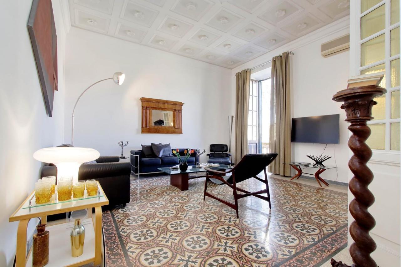4Bnb - Tiberina Spacious Apartment โรม ภายนอก รูปภาพ